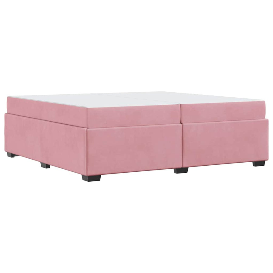 Bedframe Anders Roze 200 x 200 cm Fluweel