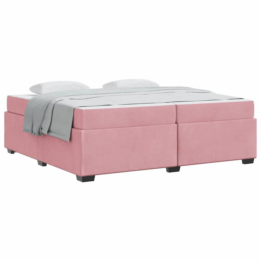 Bedframe Anders Roze 200 x 200 cm Fluweel