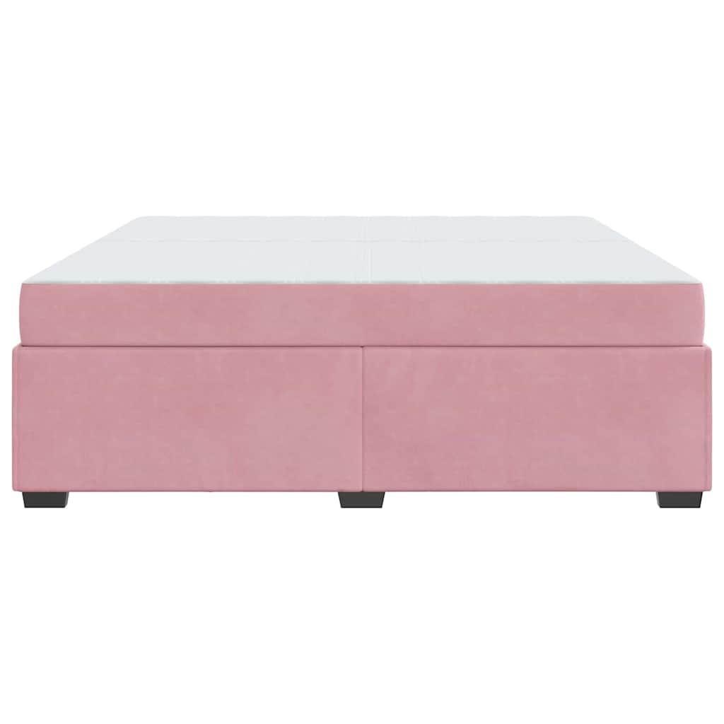 Bedframe Anders Roze 200 x 200 cm Fluweel