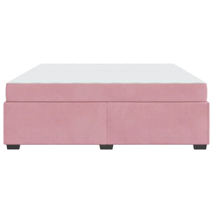 Bedframe Anders Roze 200 x 200 cm Fluweel
