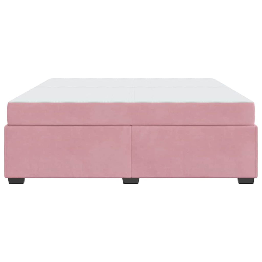 Bedframe Anders Roze 200 x 200 cm Fluweel