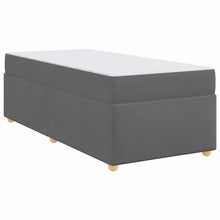 Bedframe Anders Donkergrijs 80 x 200 cm Polyester