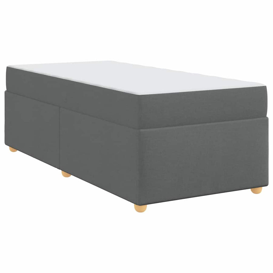 Bedframe Anders Donkergrijs 80 x 200 cm Polyester