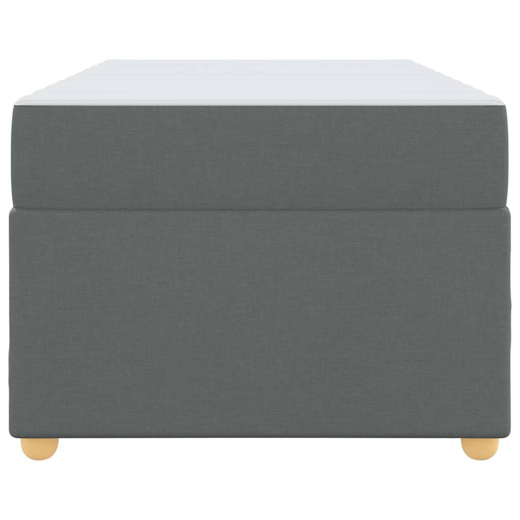 Bedframe Anders Donkergrijs 80 x 200 cm Polyester