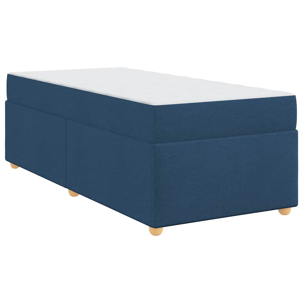 Bedframe met matras Anders Blauw 80 x 200 cm Stof