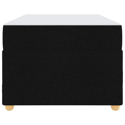 Bedframe met matras Anders Zwart 90 x 190 cm Stof