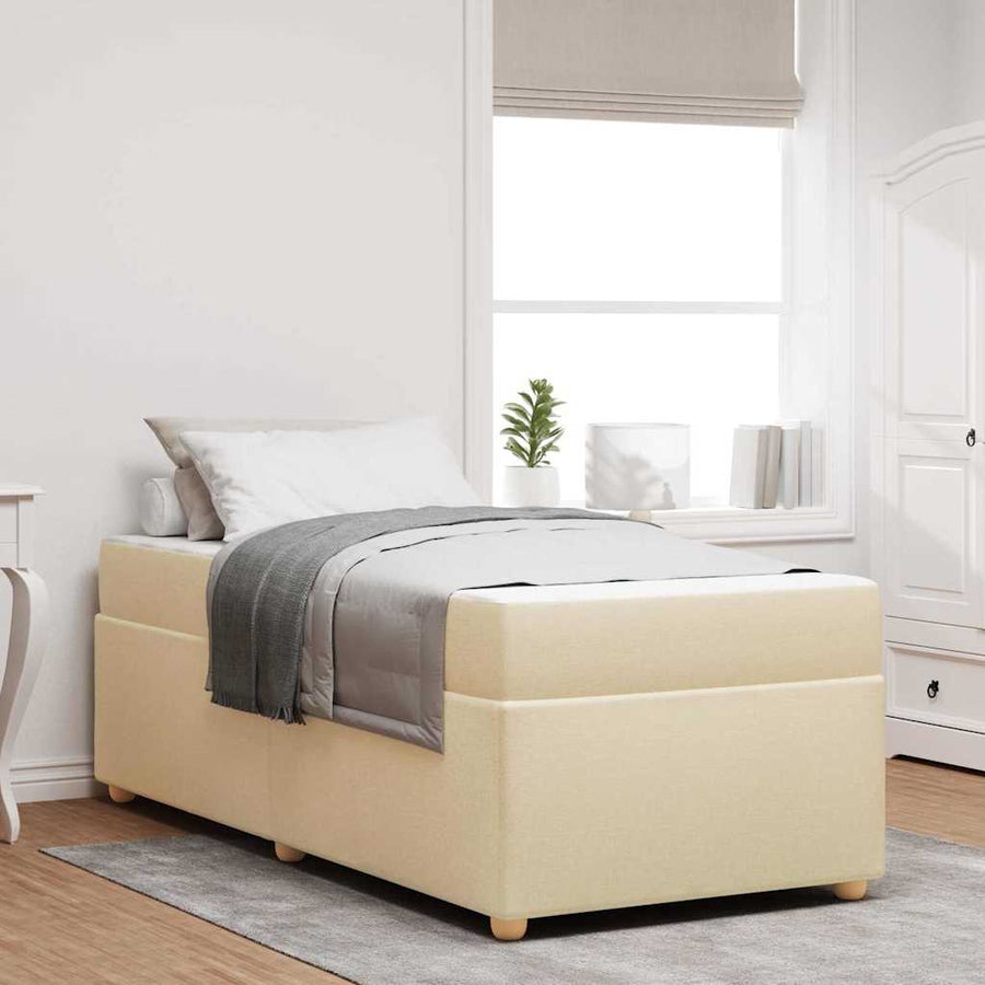 Bedframe Anders Crème 90 x 190 cm Stof