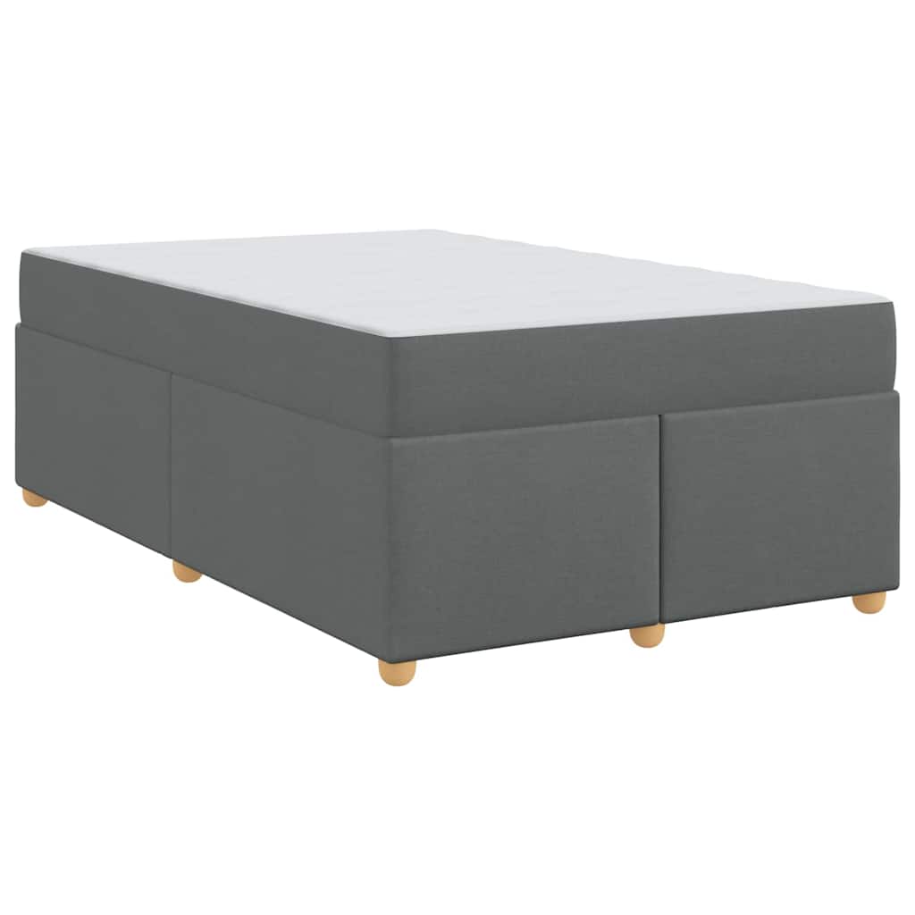 Bedframe met matras Anders Donkergrijs 120 x 190 cm Stof
