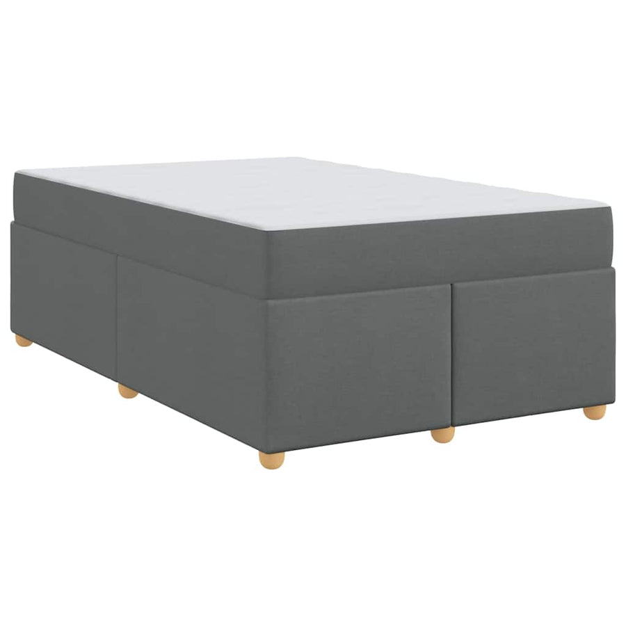 Bedframe met matras Anders Donkergrijs 120 x 190 cm Stof