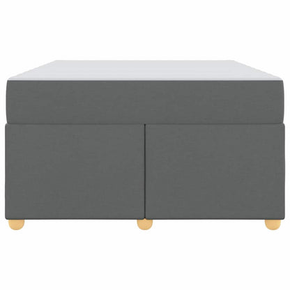 Bedframe met matras Anders Donkergrijs 120 x 190 cm Stof