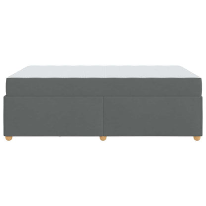 Bedframe met matras Anders Donkergrijs 120 x 190 cm Stof