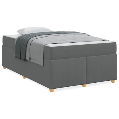 Bedframe met matras Anders Donkergrijs 120 x 190 cm Stof