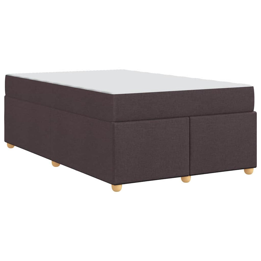 Bedframe met matras Anders Donkerbruin 120 x 190 cm Stof