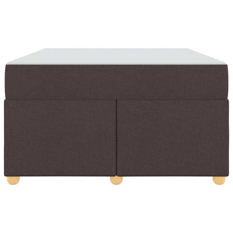 Bedframe met matras Anders Donkerbruin 120 x 190 cm Stof