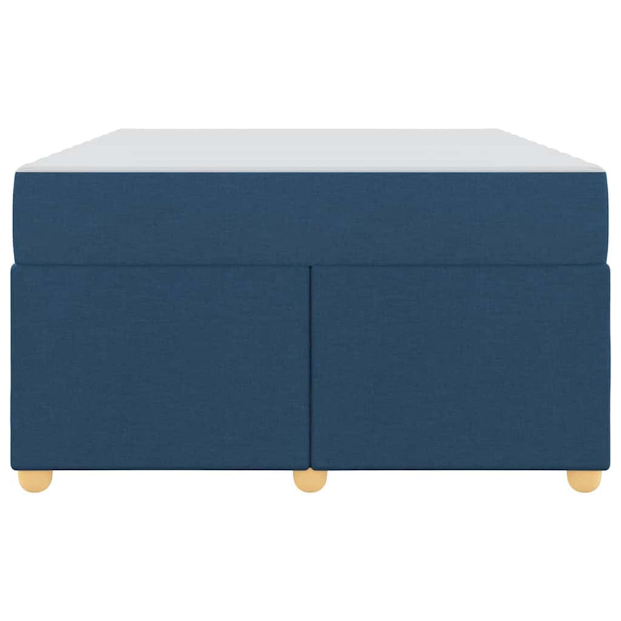 Bedframe met matras Anders Blauw 120 x 190 cm Stof