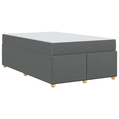 Bedframe met matras Anders Donkergrijs 120 x 200 cm Stof