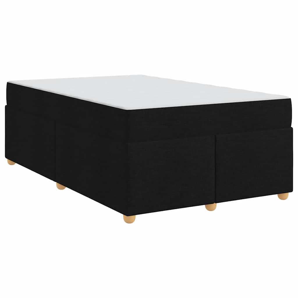 Bedframe met matras Anders Zwart 120 x 200 cm Stof