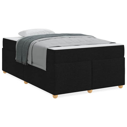 Bedframe met matras Anders Zwart 120 x 200 cm Stof