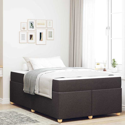 Bedframe met matras Anders Donkerbruin 120 x 200 cm Stof