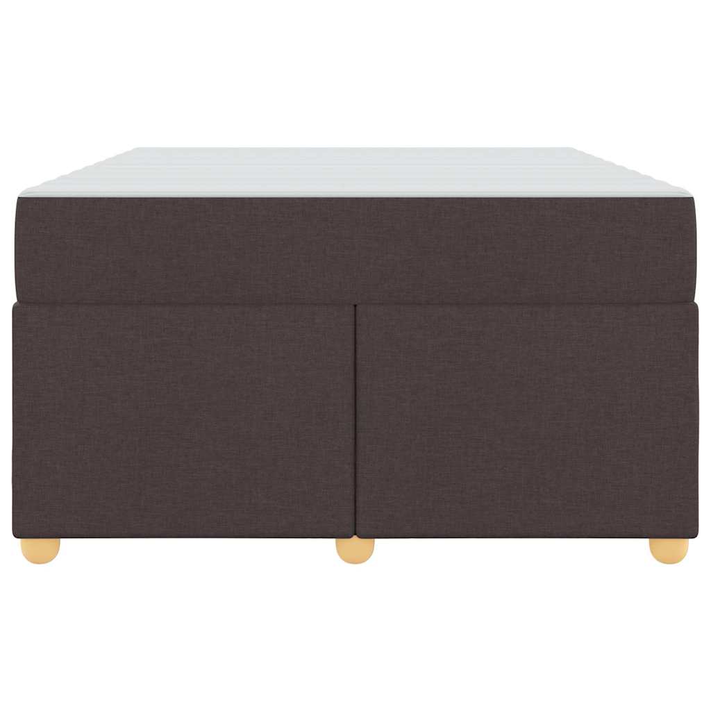 Bedframe met matras Anders Donkerbruin 120 x 200 cm Stof