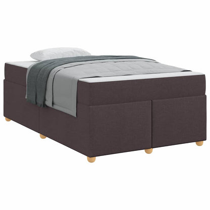 Bedframe met matras Anders Donkerbruin 120 x 200 cm Stof