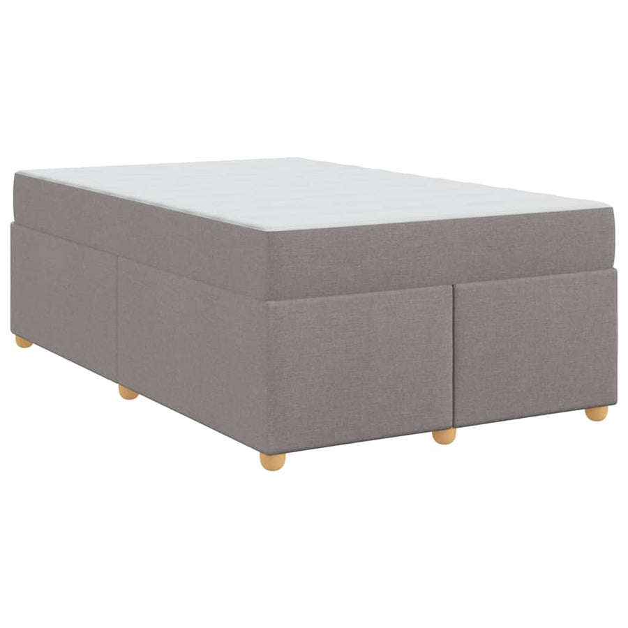 Bedframe met matras Taupe 120 x 200 cm Stof
