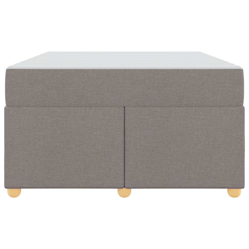 Bedframe met matras Taupe 120 x 200 cm Stof