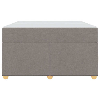 Bedframe met matras Taupe 120 x 200 cm Stof
