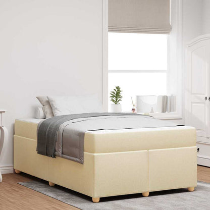 Bedframe met matras Anders Crème 120 x 200 cm Stof
