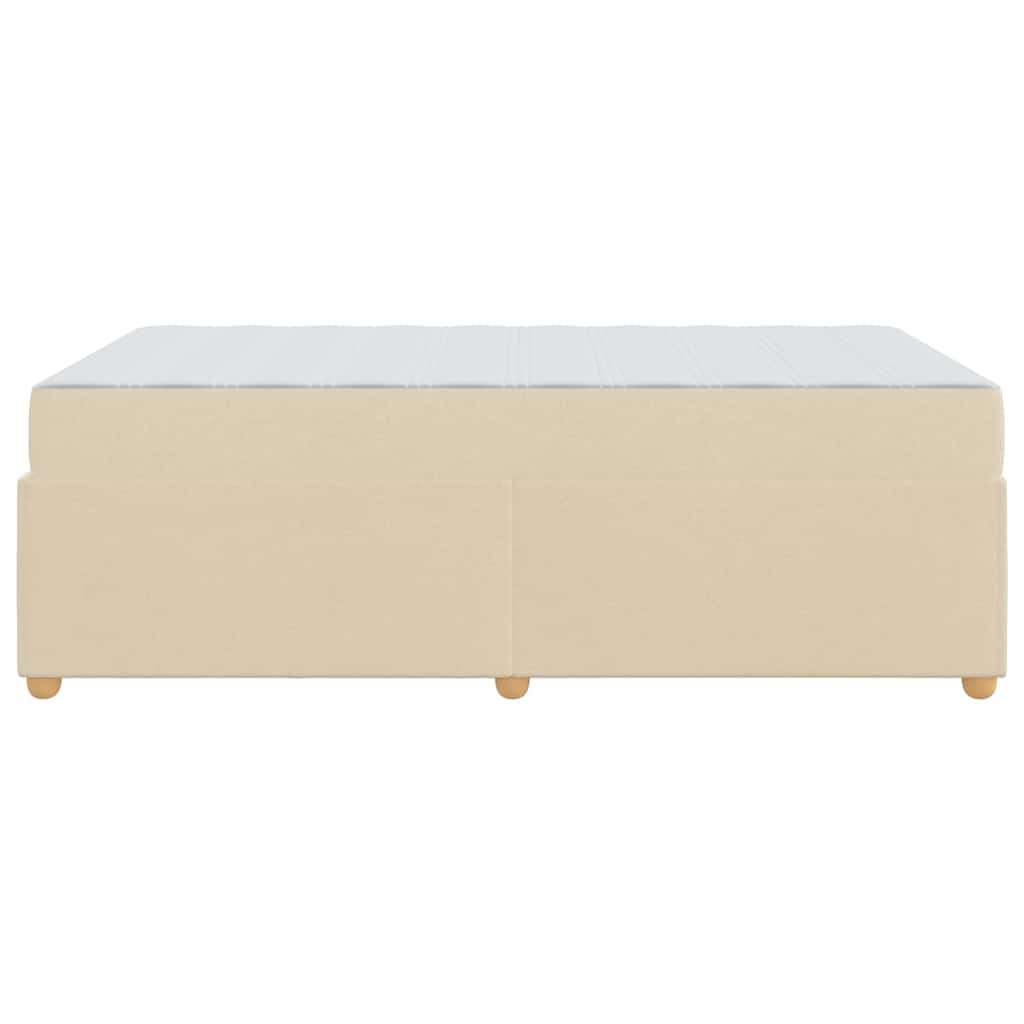 Bedframe met matras Anders Crème 120 x 200 cm Stof