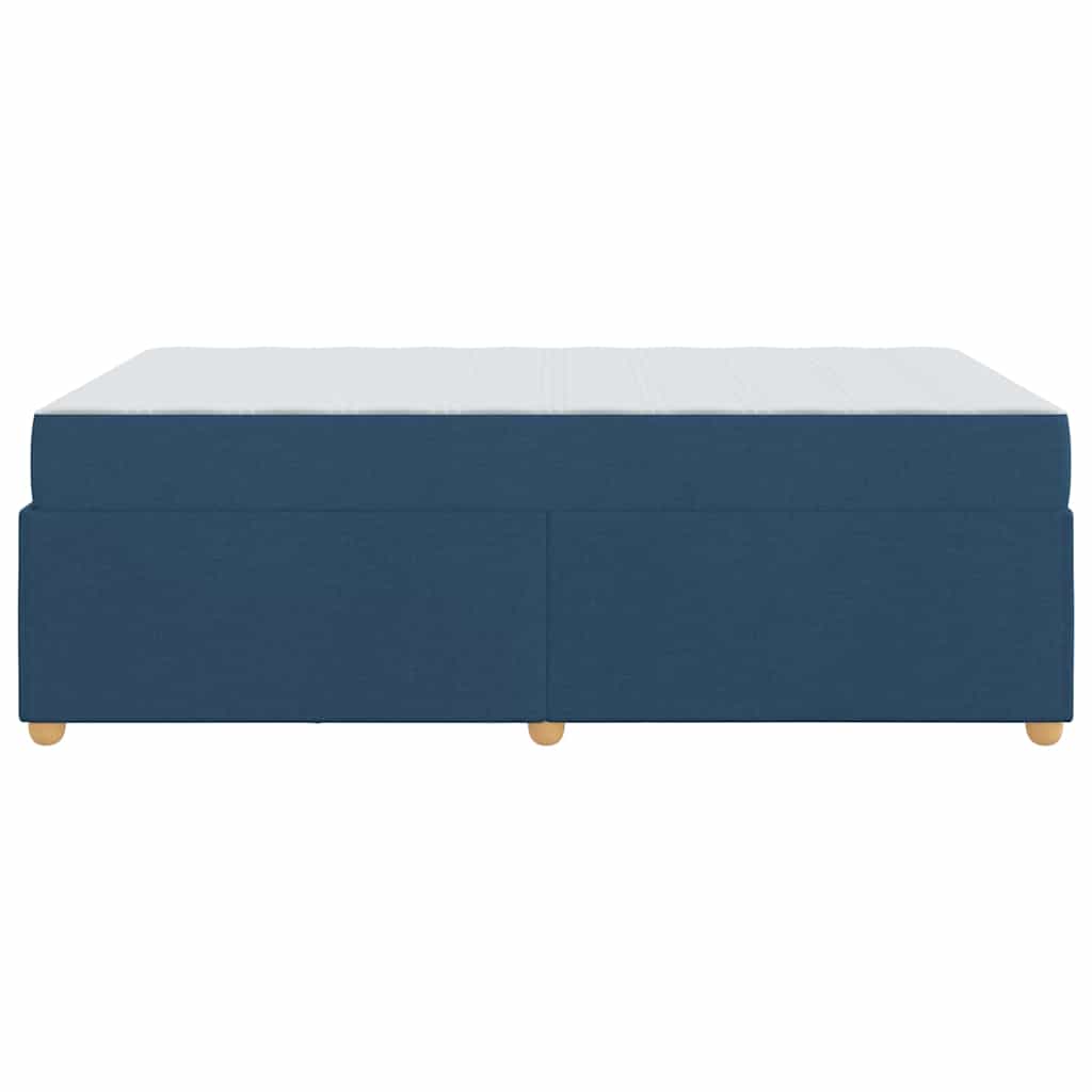 Bedframe met matras Anders Blauw 120 x 200 cm Stof