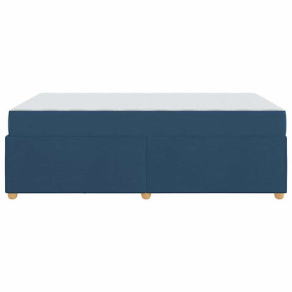 Bedframe met matras Anders Blauw 120 x 200 cm Stof