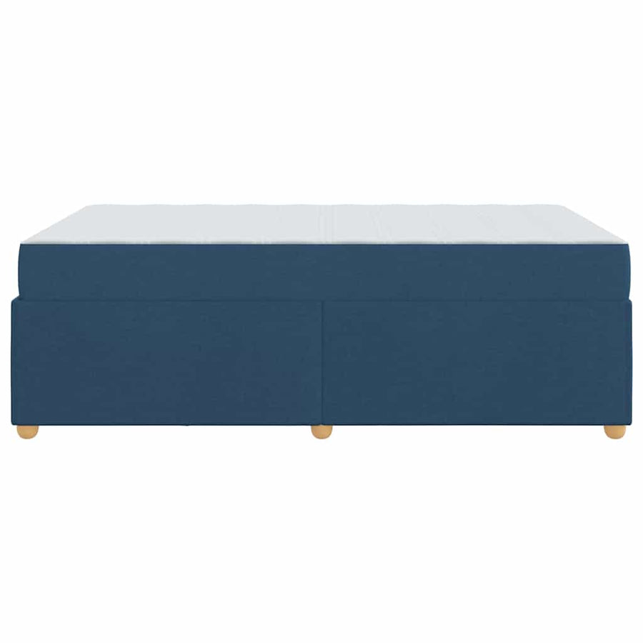Bedframe met matras Anders Blauw 120 x 200 cm Stof