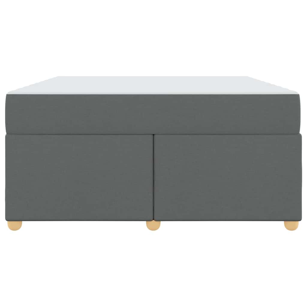 Bedframe met matras Anders Donkergrijs 140 x 200 cm Stof