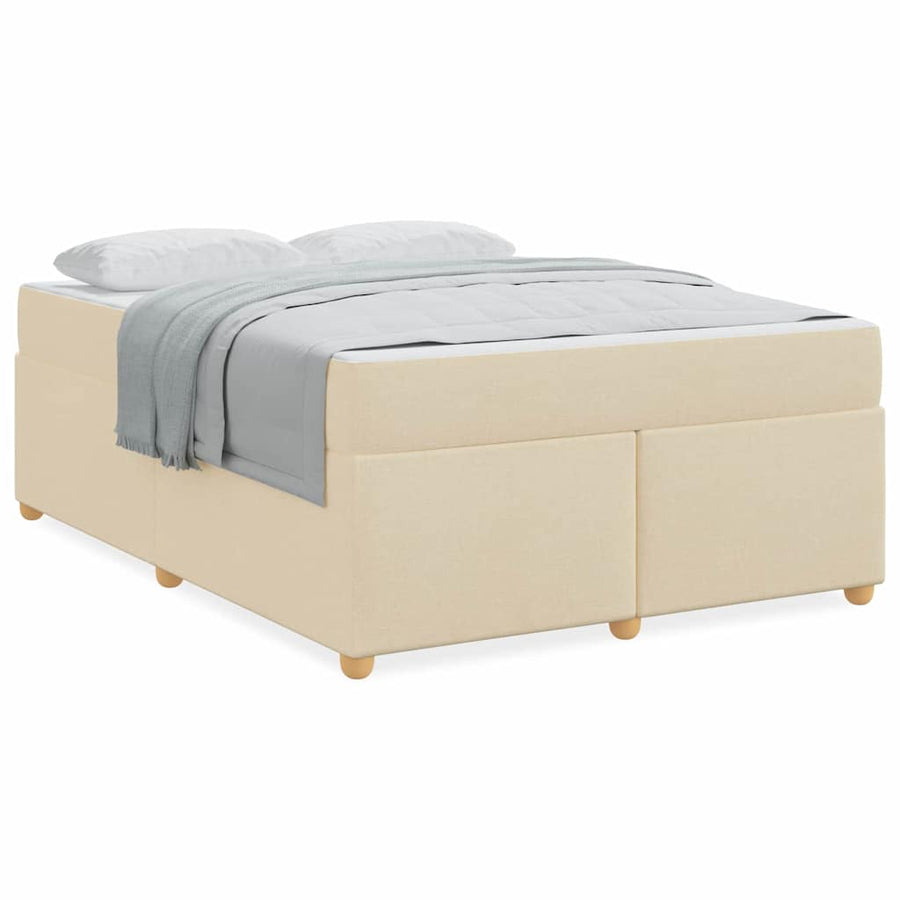Bedframe Anders Crème 140 x 200 cm Stof