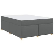 Bedframe met matras Anders Donkergrijs 160 x 200 cm Stof