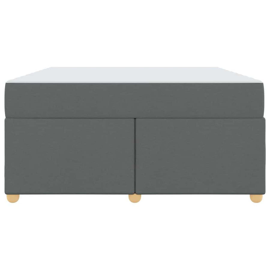 Bedframe met matras Anders Donkergrijs 160 x 200 cm Stof