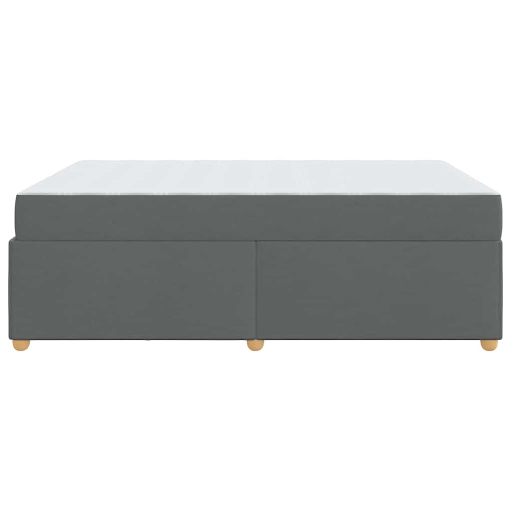 Bedframe met matras Anders Donkergrijs 160 x 200 cm Stof