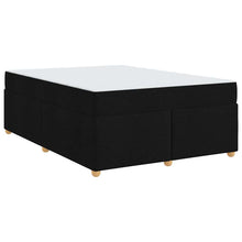 Bedframe met matras Anders Zwart 160 x 200 cm Stof
