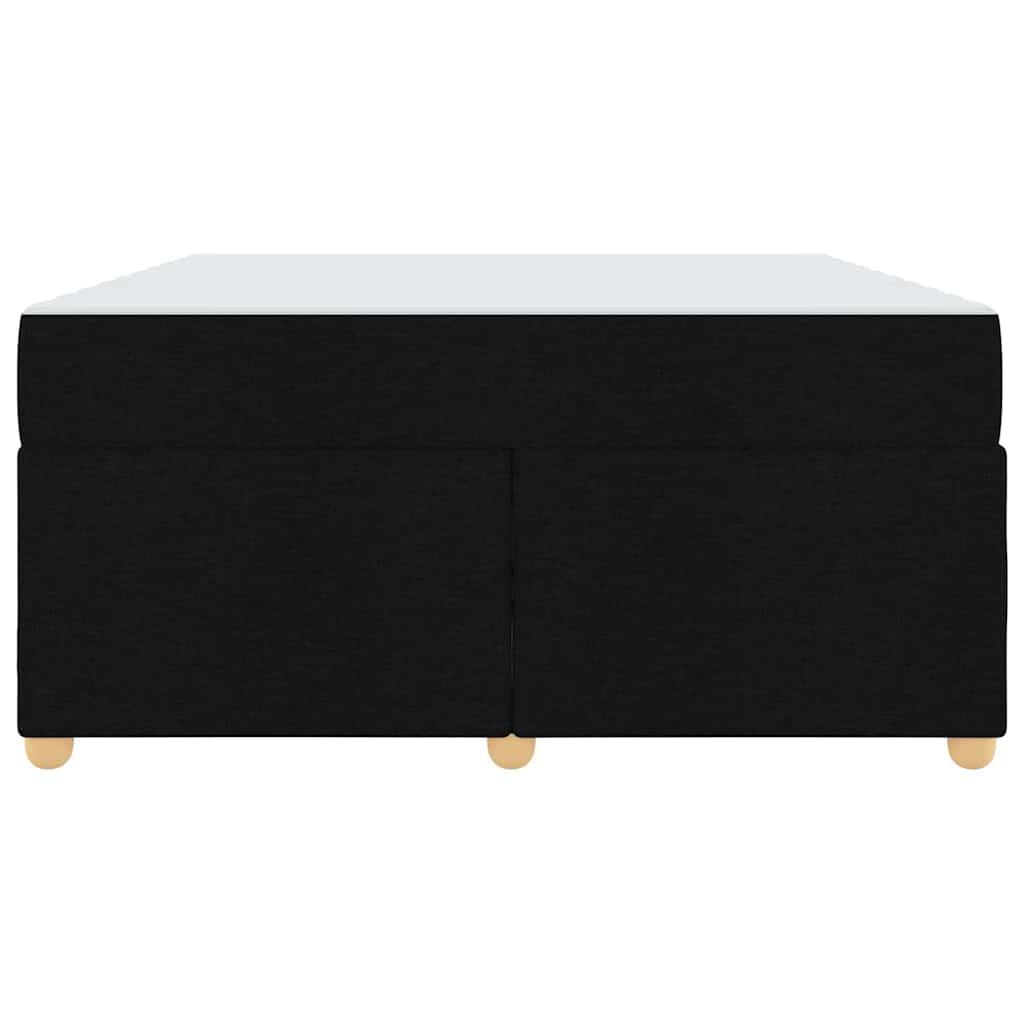 Bedframe met matras Anders Zwart 160 x 200 cm Stof