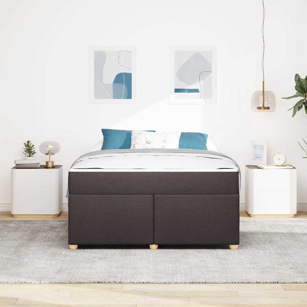 Bedframe Anders Donkerbruin 160 x 200 cm Stof
