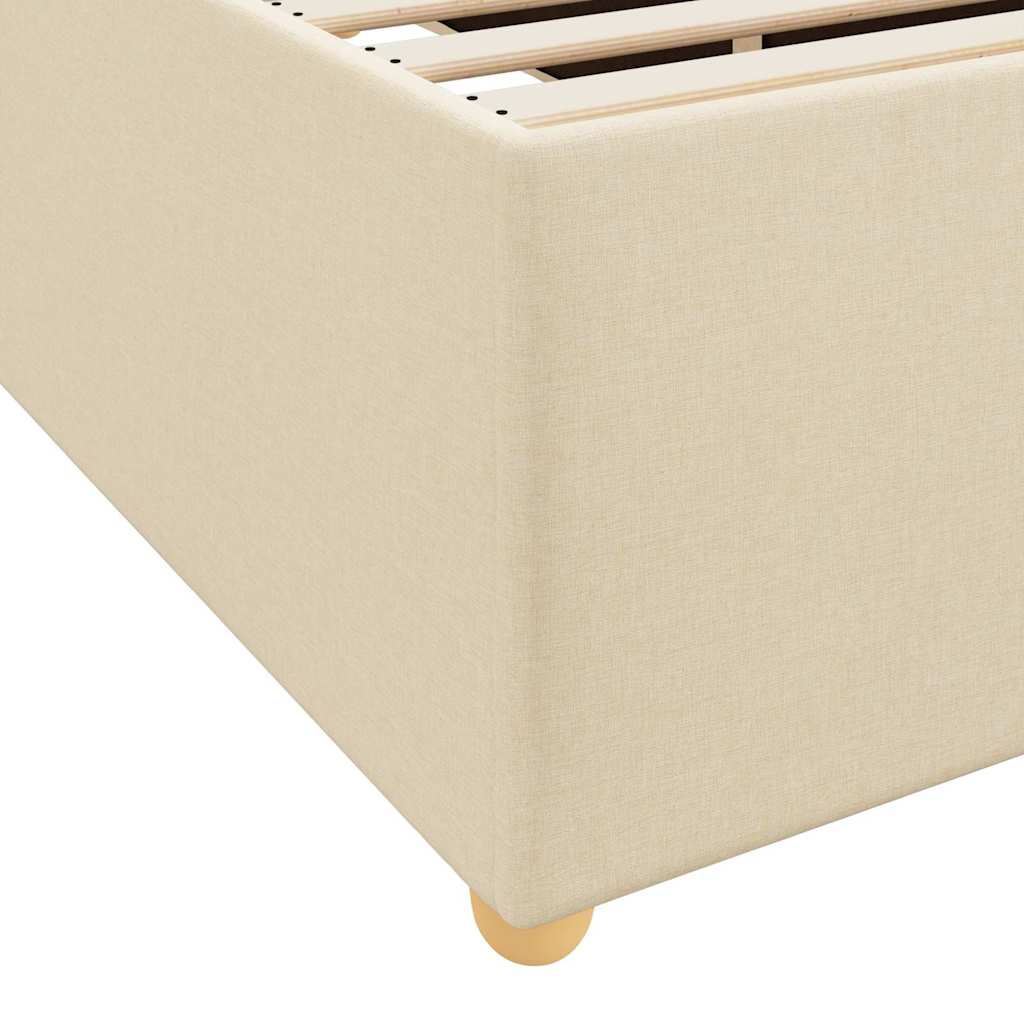 Bedframe Anders Crème 160 x 200 cm Stof