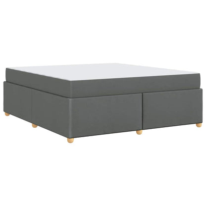 Bedframe met matras Anders Donkergrijs 180 x 200 cm Stof