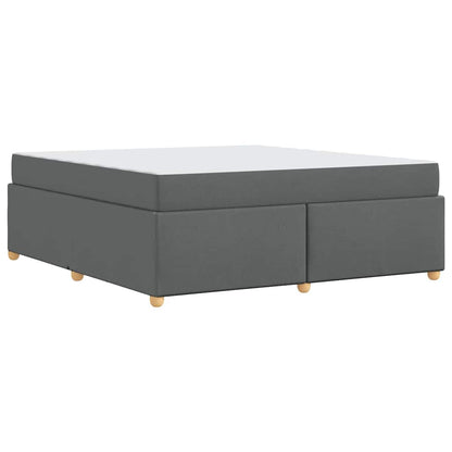 Bedframe met matras Anders Donkergrijs 180 x 200 cm Stof