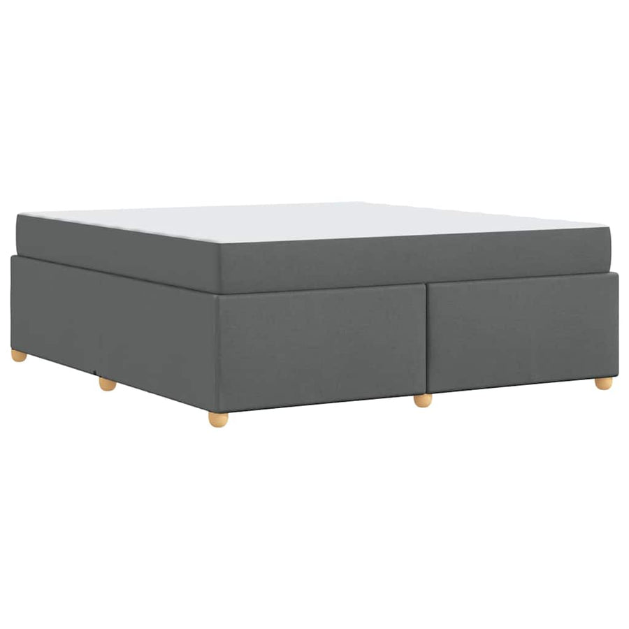 Bedframe met matras Anders Donkergrijs 180 x 200 cm Stof