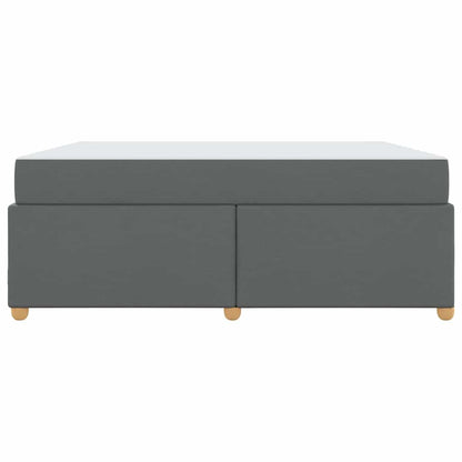 Bedframe met matras Anders Donkergrijs 180 x 200 cm Stof