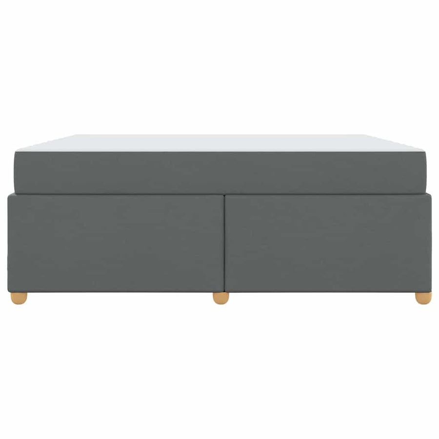 Bedframe met matras Anders Donkergrijs 180 x 200 cm Stof