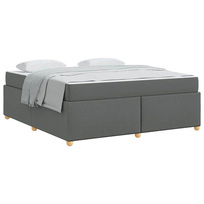 Bedframe met matras Anders Donkergrijs 180 x 200 cm Stof