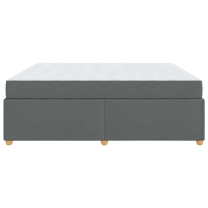 Bedframe met matras Anders Donkergrijs 180 x 200 cm Stof
