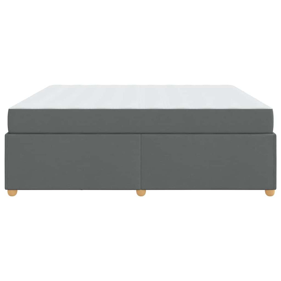 Bedframe met matras Anders Donkergrijs 180 x 200 cm Stof